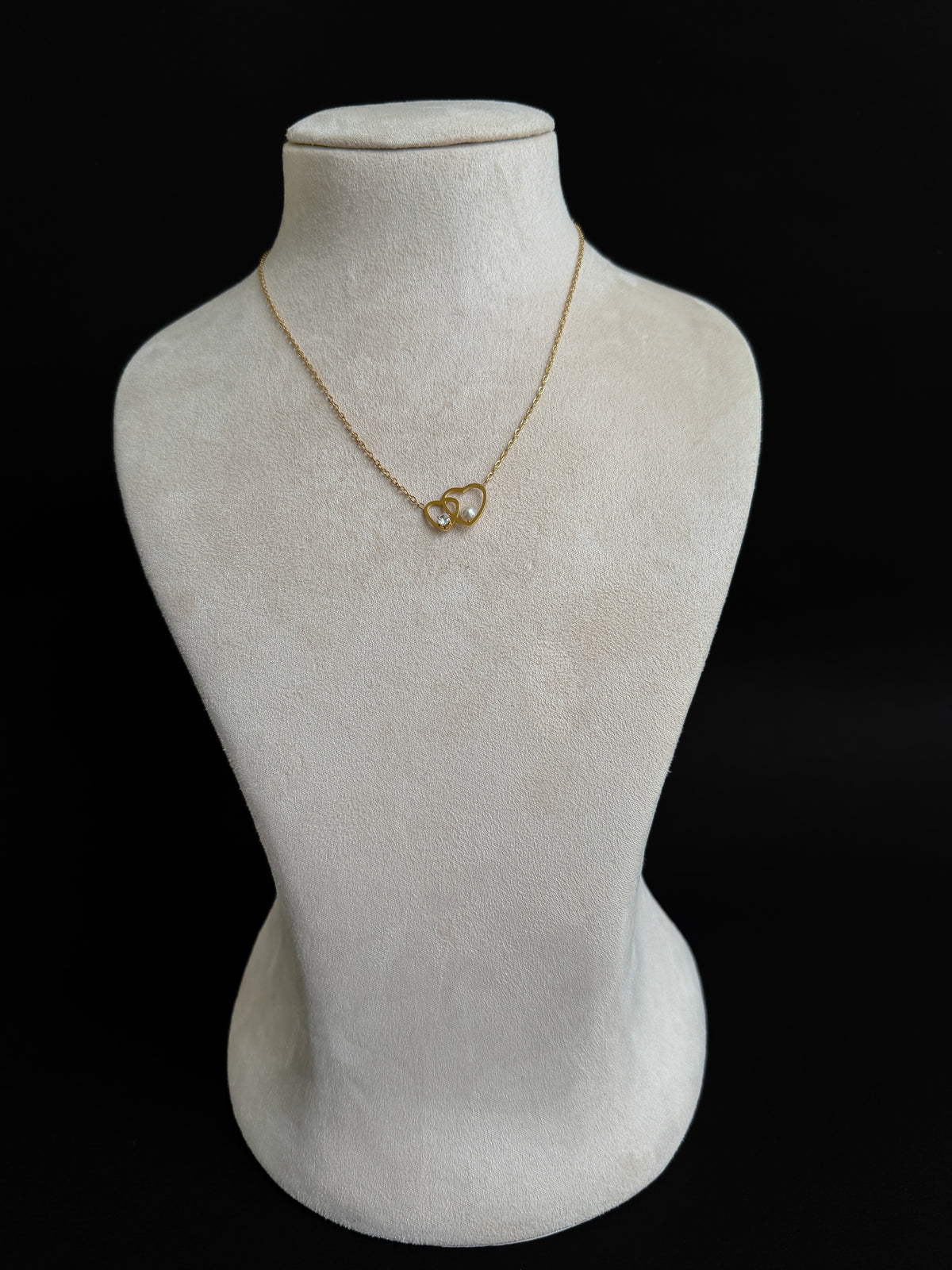 Interlocked Hearts Necklace
