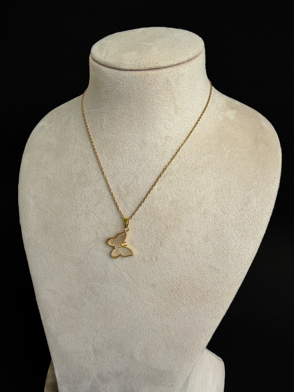 Butterfly Pendant Necklace