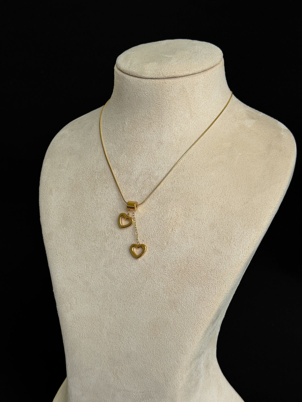 Twin Heart Necklace