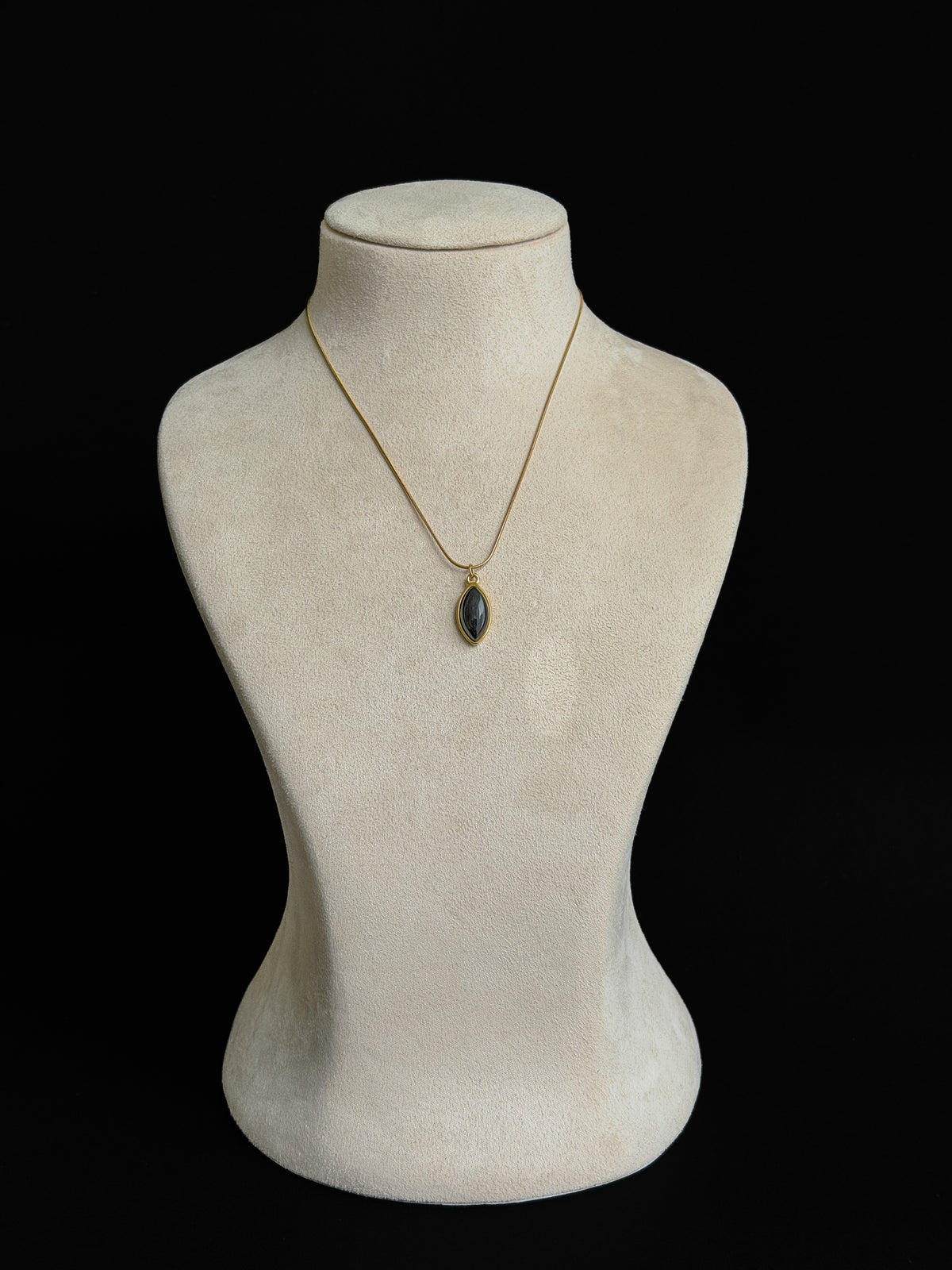 The Midnight Marquise Pendant