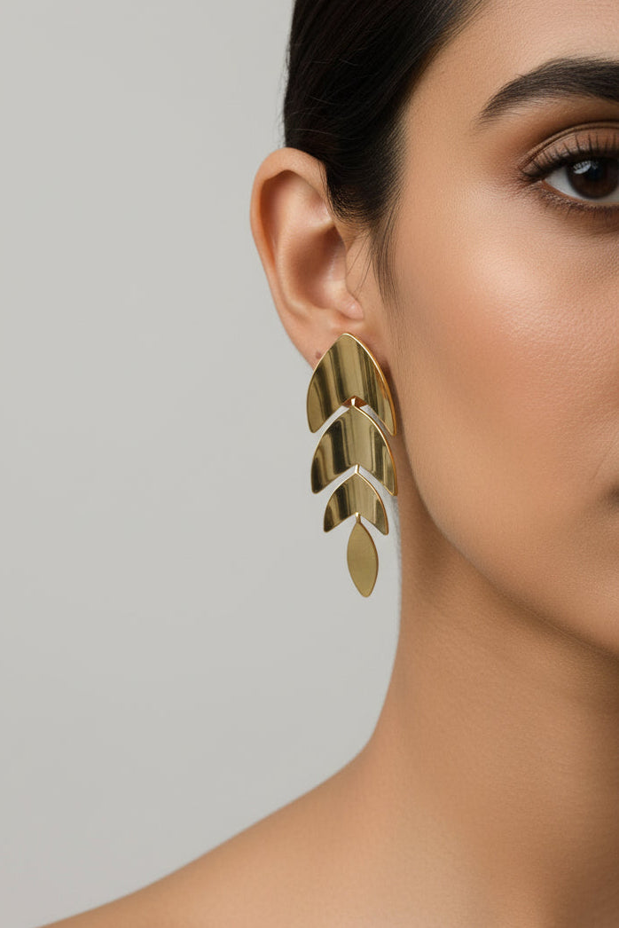Leaf Drop Earring