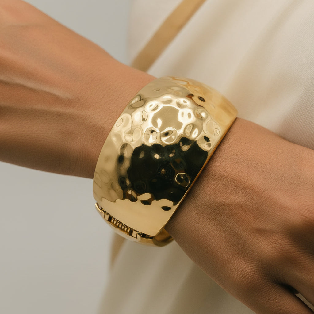 Designer Brass Cuff