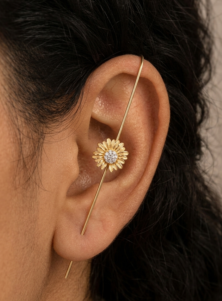 Daisy Stick Earrings