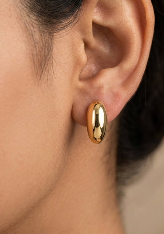 Chunky Teardrop Earrings