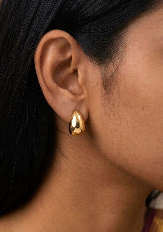 Minimalist High-Shine Studs