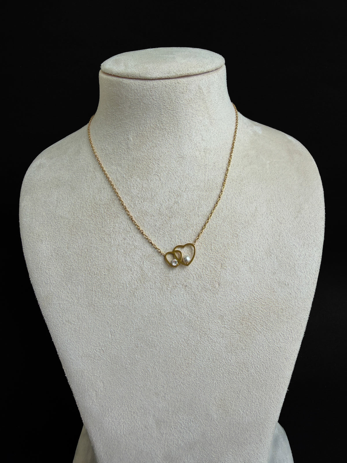 Interlocked Hearts Necklace
