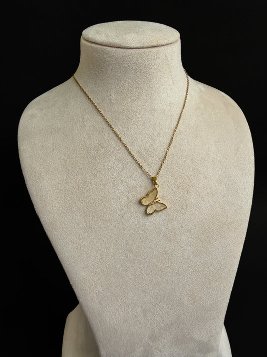 Butterfly Pendant Necklace