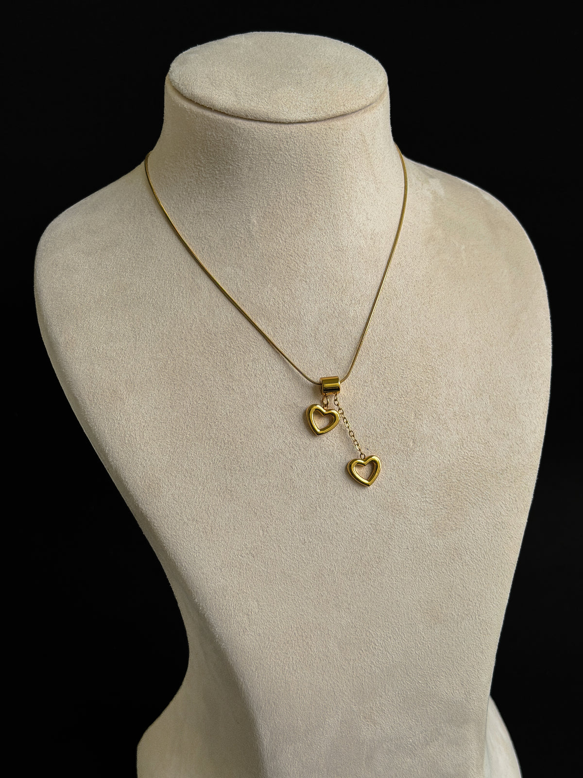 Twin Heart Necklace