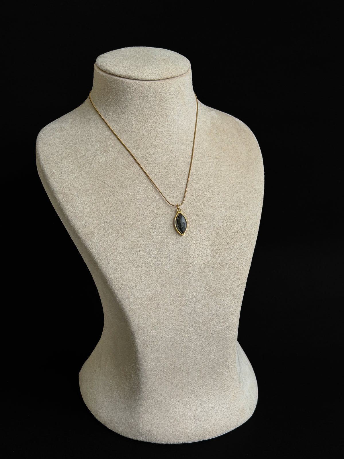 The Midnight Marquise Pendant