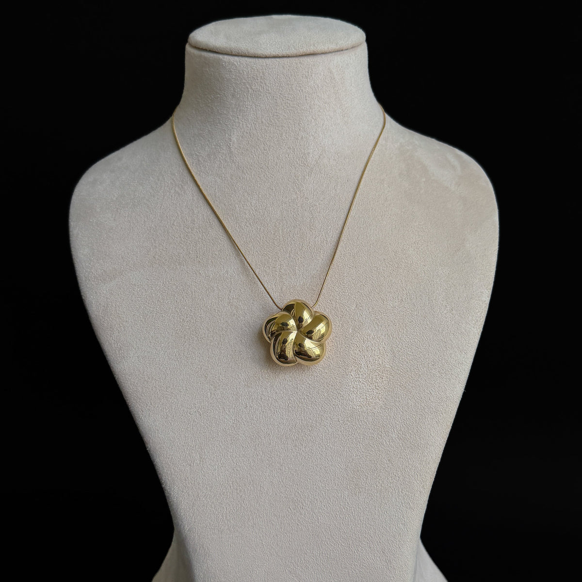 Sculpted Bloom pendent